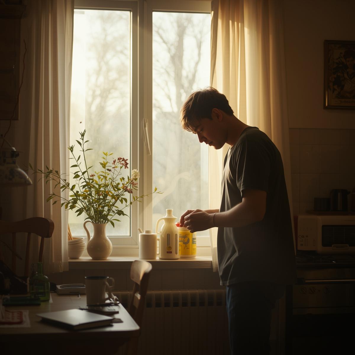 Aamurutiini luonnonvalossa